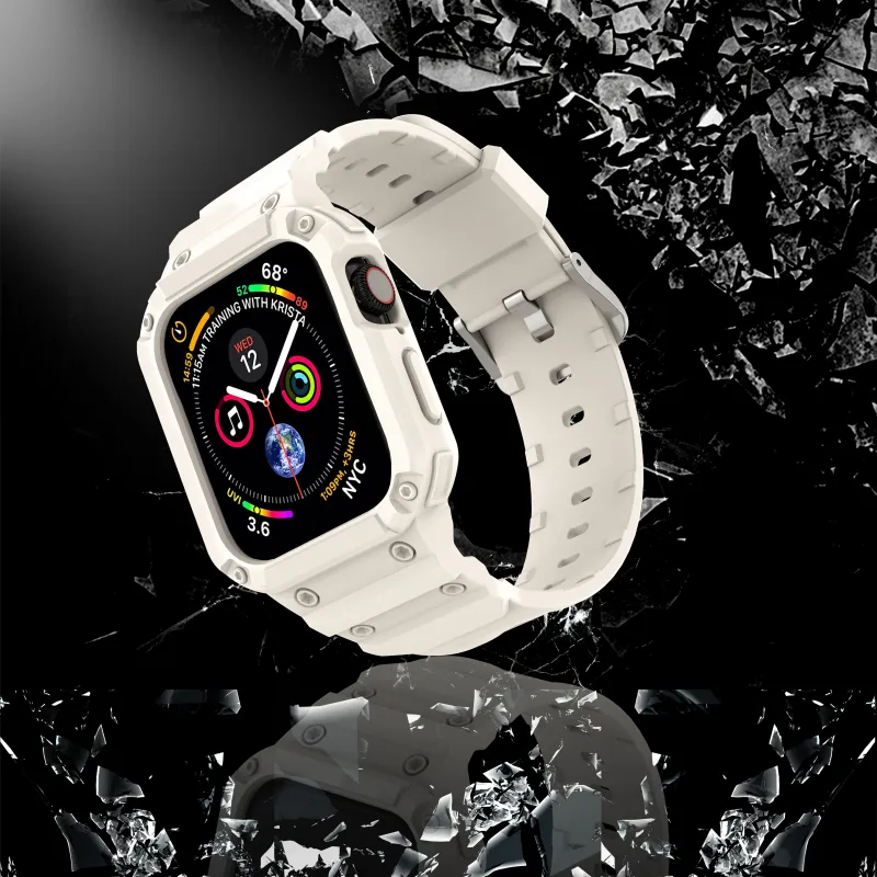 KVZUVUU Apple Compatibility Watch Band TPU Material-13