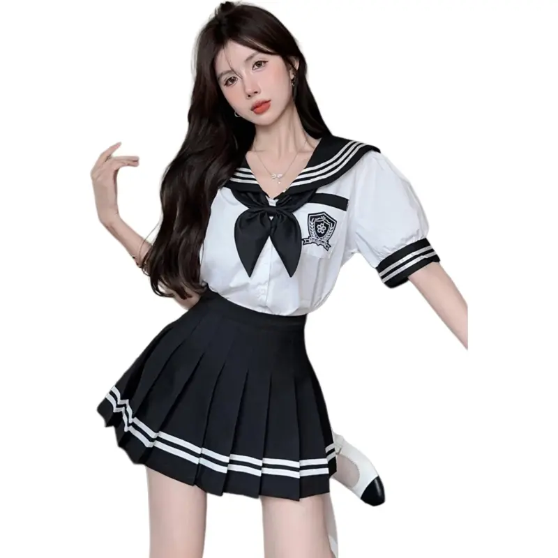 Mu Qingqing Two Piece Skirt Sets Women's-2