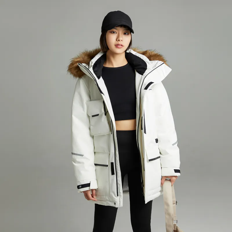 New Balance Down Jacket Unisex White-2