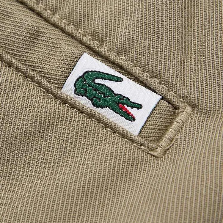 LACOSTE Cargo Shorts Men's Brown-3