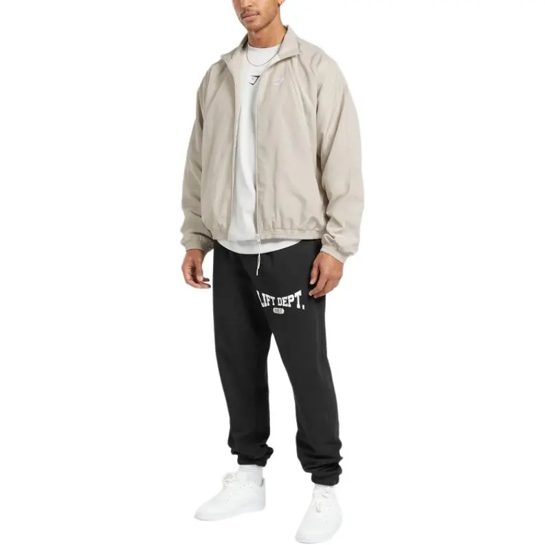 GYMSHARK FW24 Jackets Coats Men's Ecru-2