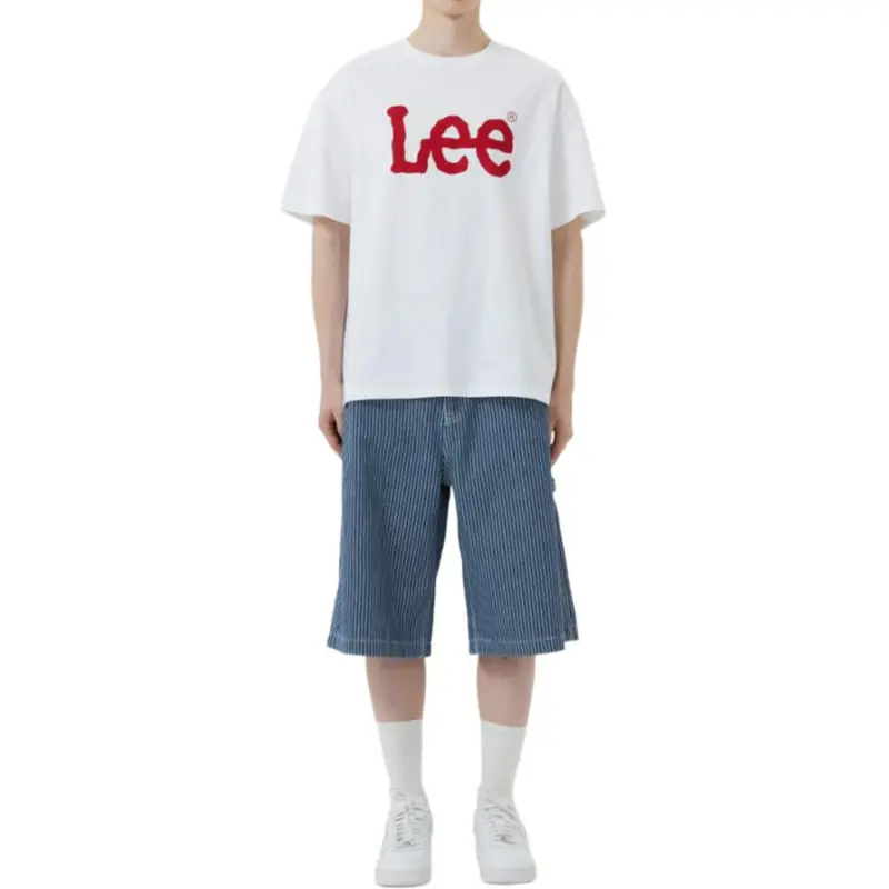 Lee T Shirts Unisex White-3