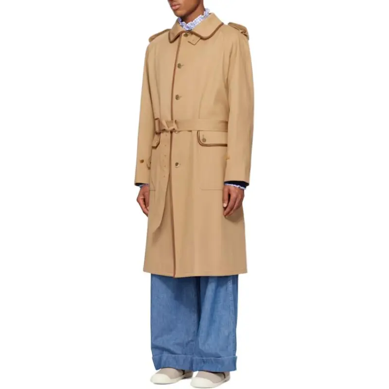 Valentino Trench Coat Men's Tawny-4