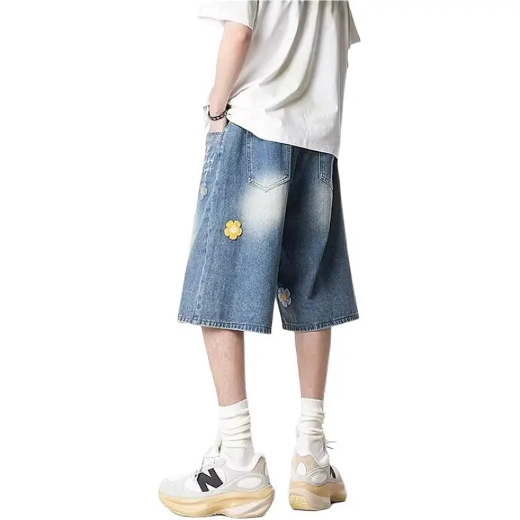 Concubine Zhu Denim Shorts Men's-2