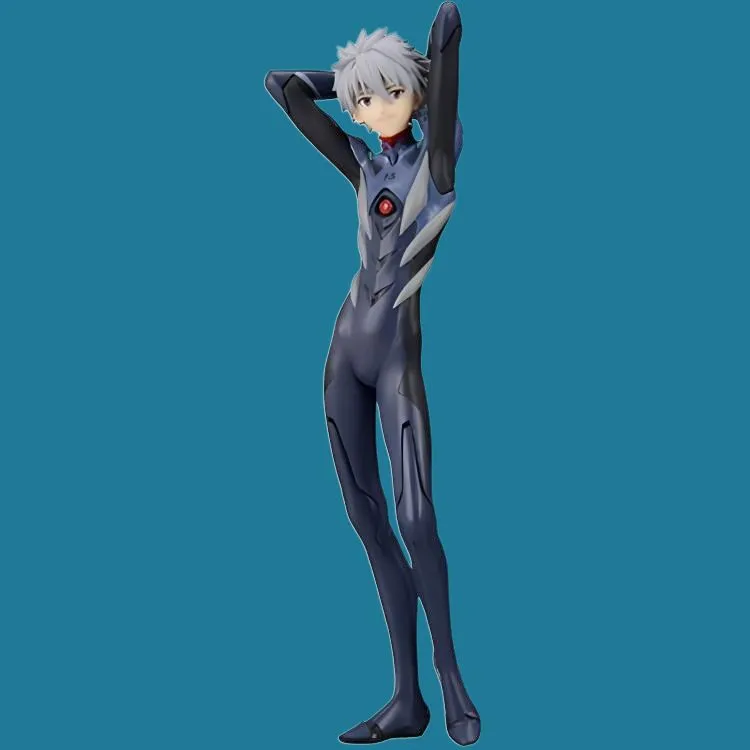 SEGA Kaworu Nagisa Sega Eva New Movie Side Neo Nerv 17cm Bonus Gifts-1