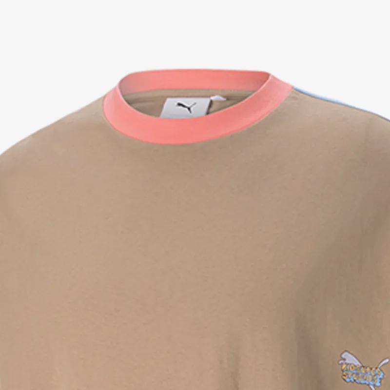 PUMA T Shirts Men Ecru-3