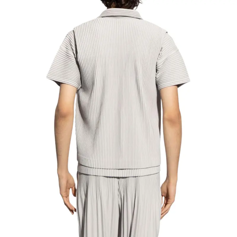 Homme Plissé Issey Miyake Pleated V neck Vest-4