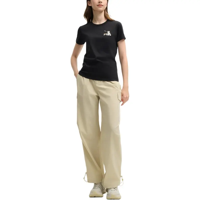 FILA Fitness Cargo Pants Women's Distant Mountain Yellow-4