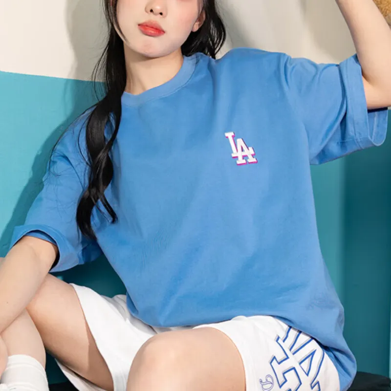 MLB SS24 T Shirt Unisex Hemp Blue-2