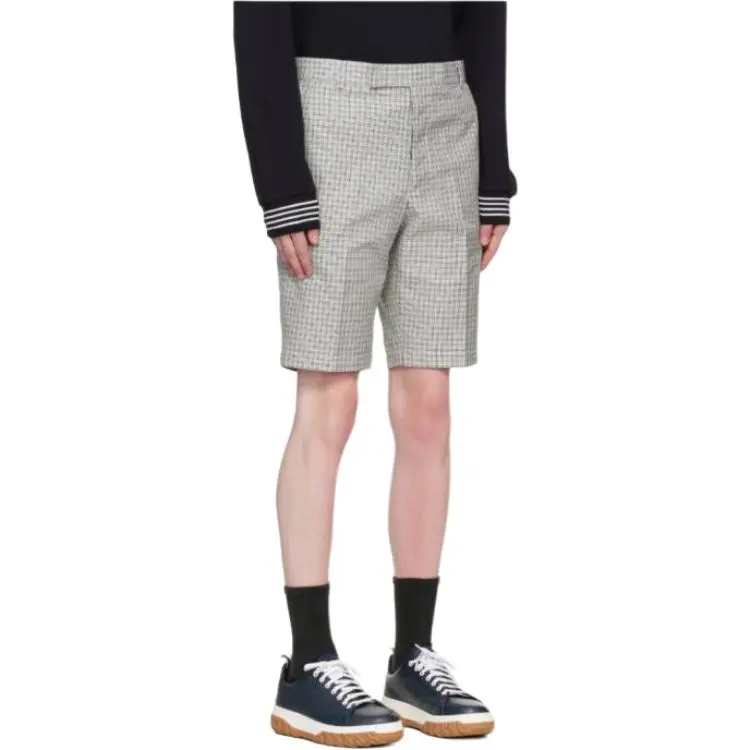 THOM BROWNE· Casual Shorts Men's Gray-4