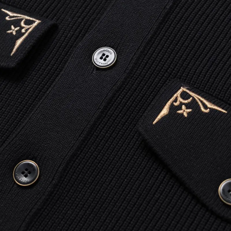LOUIS VUITTON FW25 Knitwear Men's Black-5