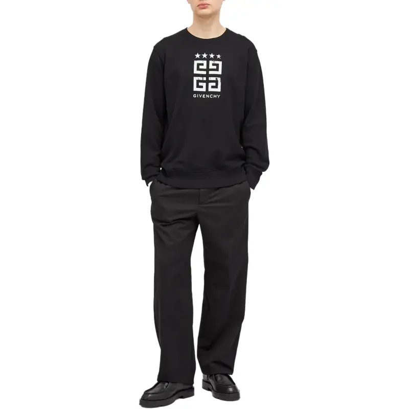 Givenchy Logo Printed Crewneck Sweatshirt-4
