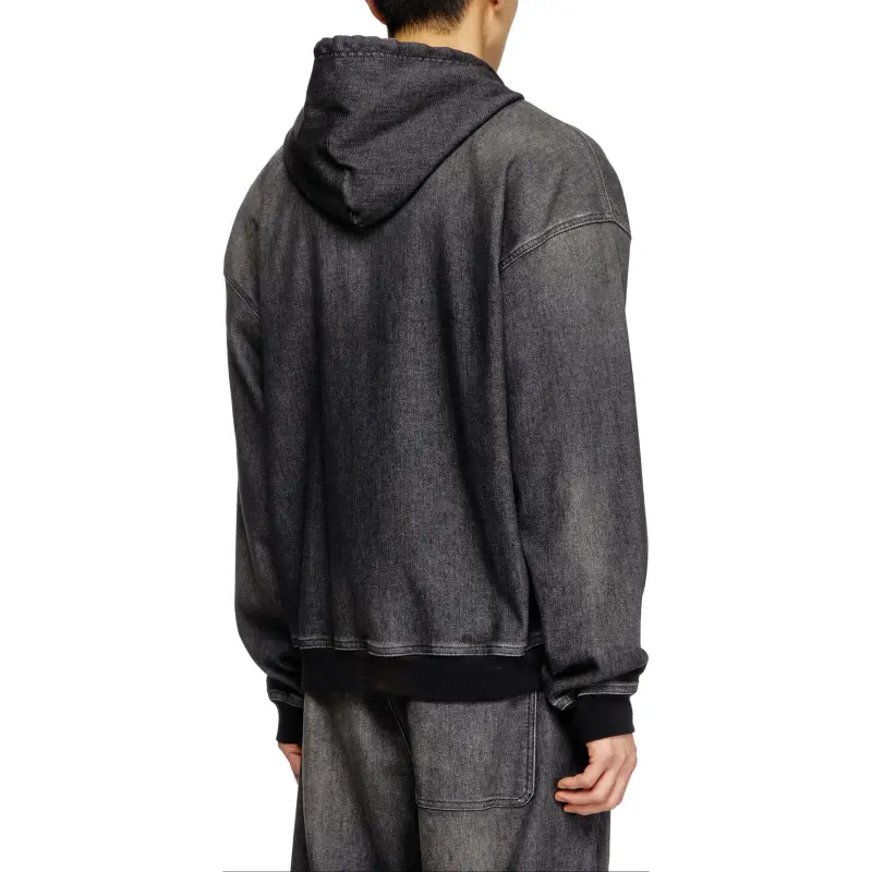 DIESEL Giri Track Zipped Hoodie-3