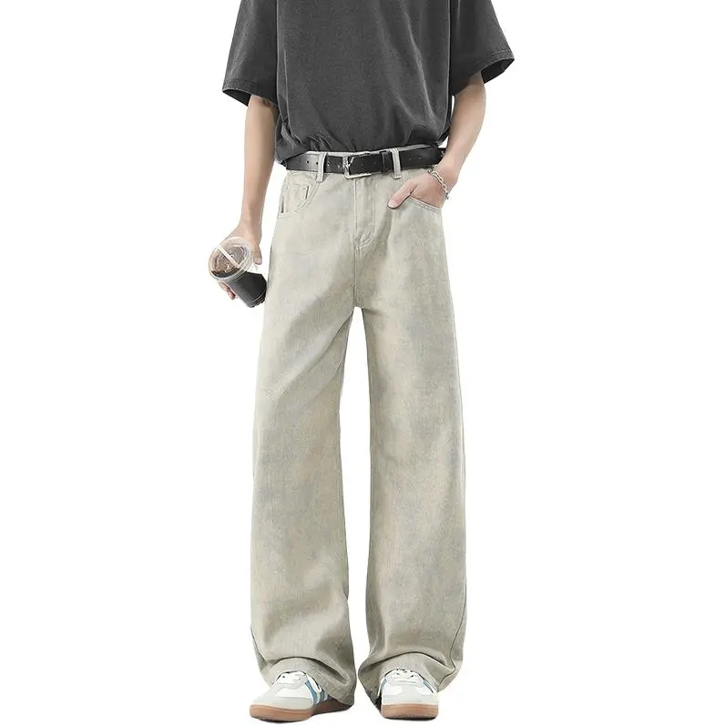 Worthwhile Movement Jeans Unisex Khaki Gray-1