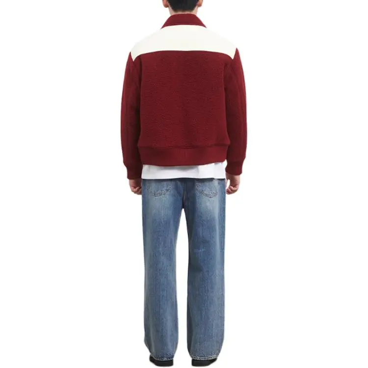 Lee Jackets Coats Men's Burgundy-6