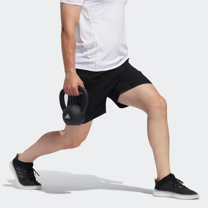 Adidas AERO 3S SHO Casual Shorts Men's Black-4