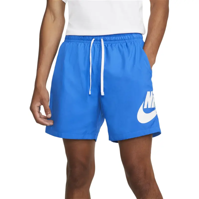 Nike Sportswear Sport Essentials+ Casual Shorts Men's Signal Blue/Light Sparkle Green-2