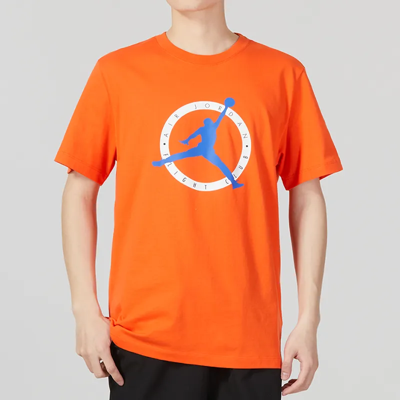 Jordan T Shirt Men's Rush Orange-2