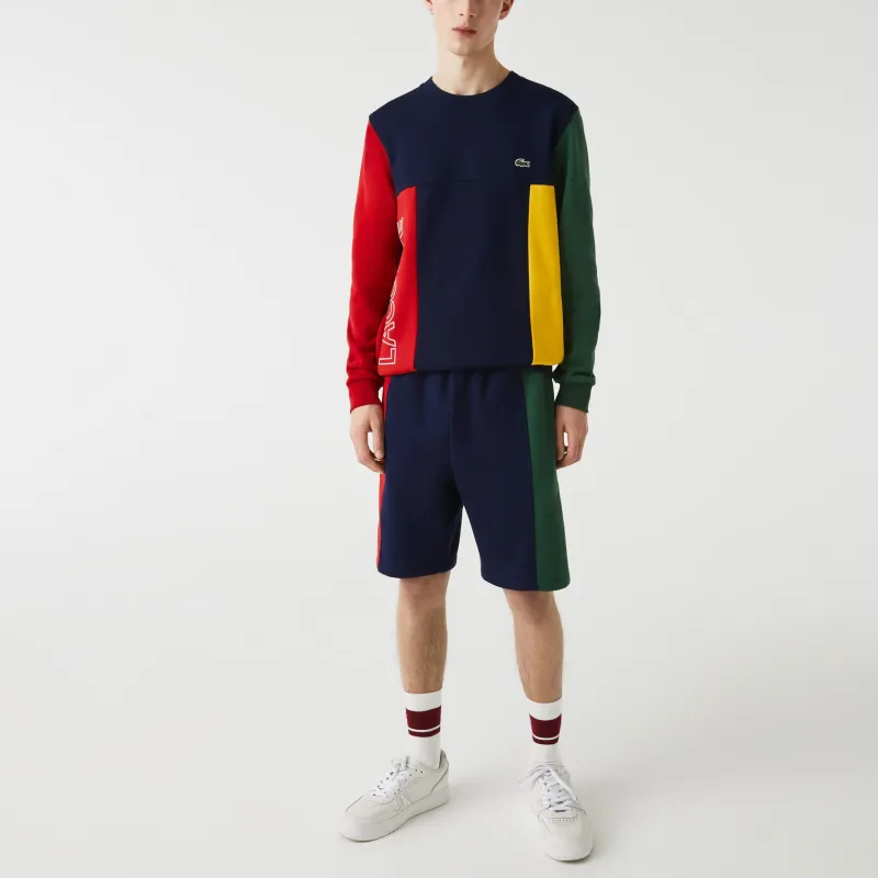 LACOSTE Casual Shorts Men's Marine Blue-4