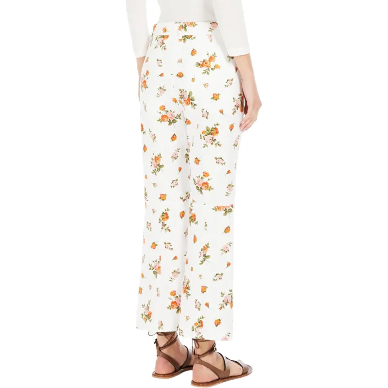 WEEKEND MaxMara Casual Pants Women's White-3