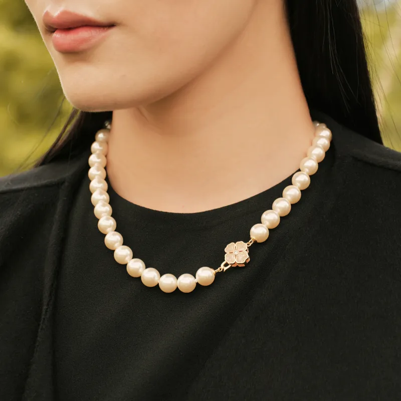 Fellala Alloy Plated With 18K Gold Necklaces Women's-1