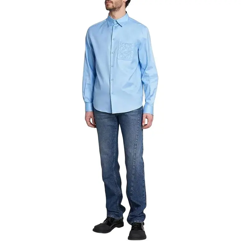 LOEWE Anagram Pocket Shirt-2