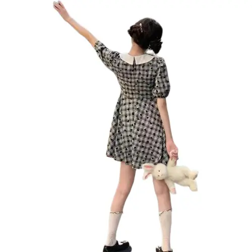 The Temptation Of The Muse Short Sleeved Dress Women's Image Color