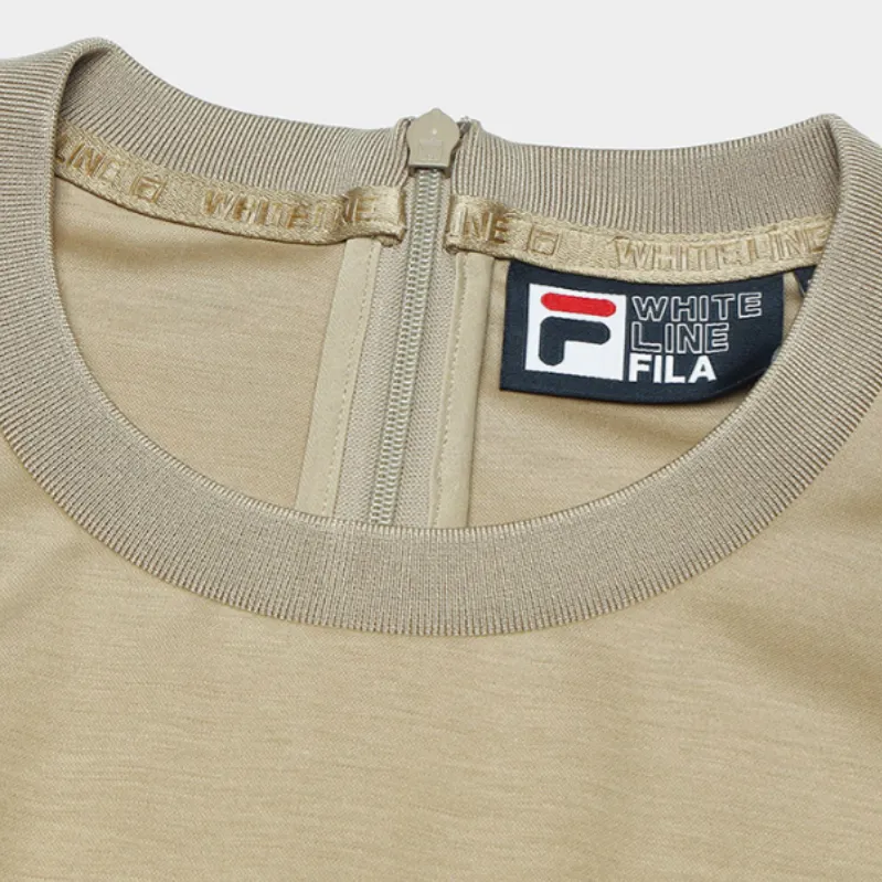 FILA Short Sleeved Dress Women's Light Chocolate Gray-1