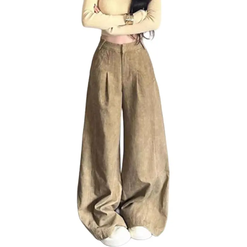 NHZN Jeans Women's Khaki-1