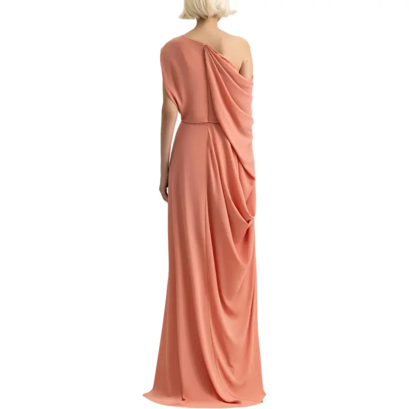 Gemy Maalouf Sleeveless Dress Women's Coral-1