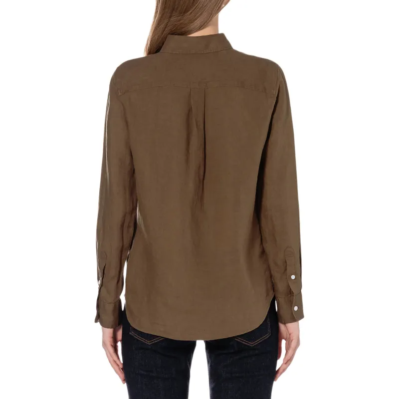 LACOSTE Shirts Women's Brown-2