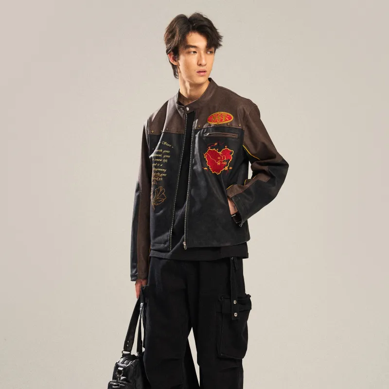 NSTNEW START Jacket Unisex Black Brown-5