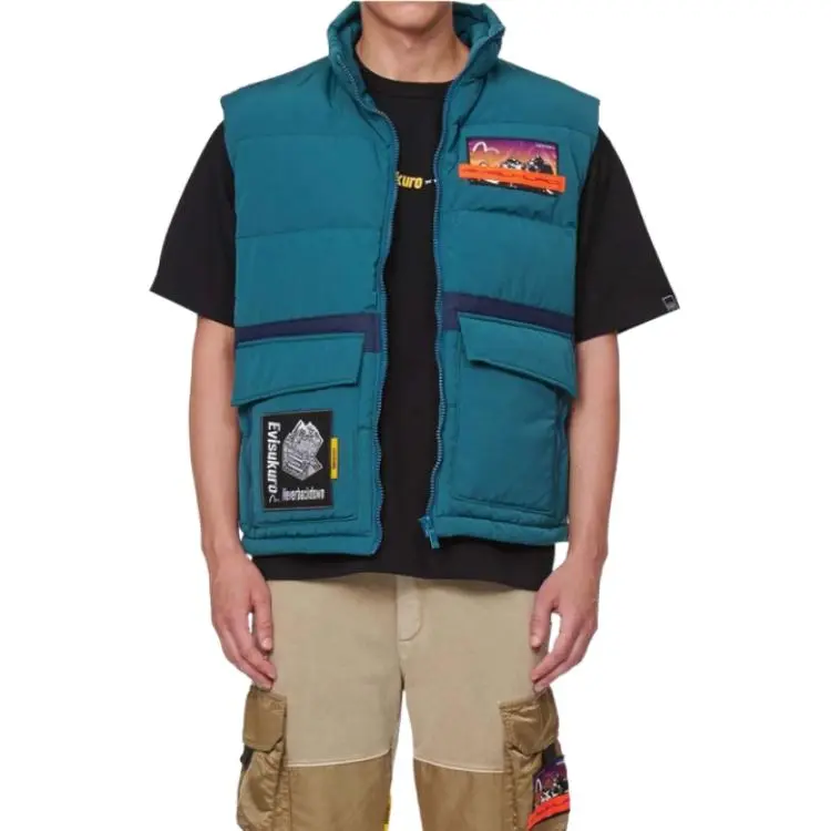 EVISU Vests Men Green-3