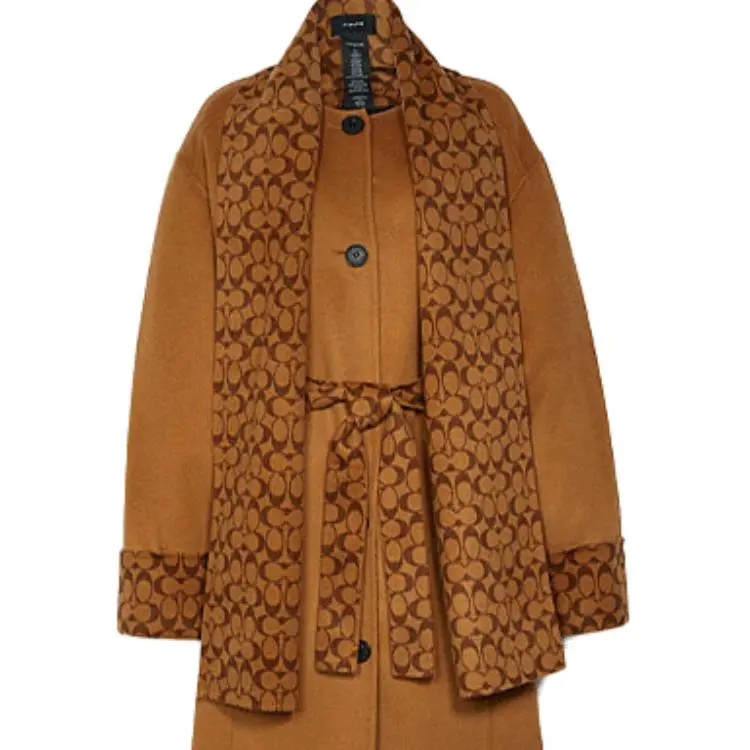 COACH Coats Women's Brown-1
