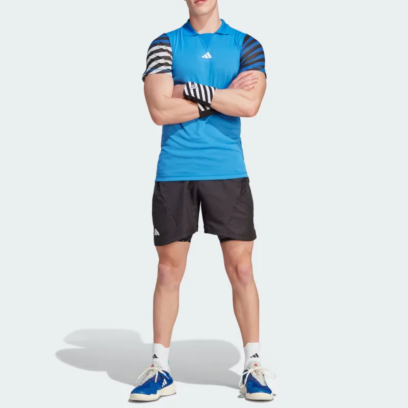 Adidas AEROREADY Two In One Pro Shorts Sports Shorts Men's Black-1