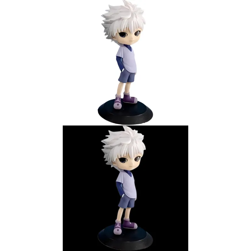 BANPRESTO Killua Zoldyck Eyeglass Factory Q Posket Hunter X Hunter Goku B Version Chibi Figures-2