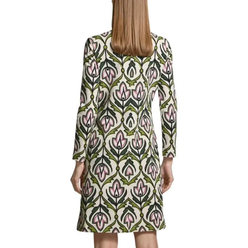 WEEKEND MaxMara Long Sleeved Dress Women's Green-2