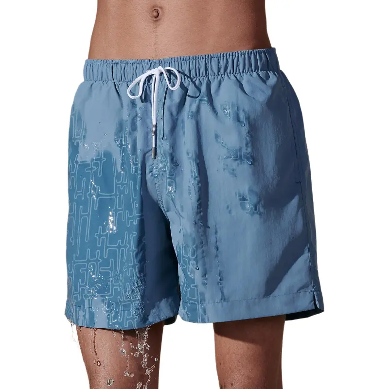 HERMES Swimming Shorts Men's Blue-3
