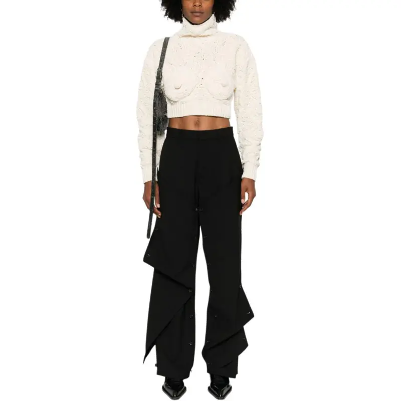 Y/Project Button Panel Pants-1