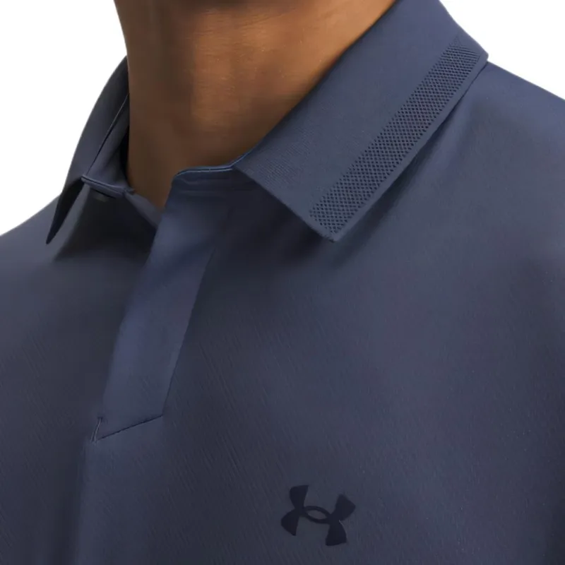 Under Armour Drive Chill Polo Shirt Men's Dark Purple-3