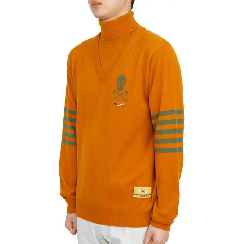 MARK & LONA Knitwear Men's Orange-3