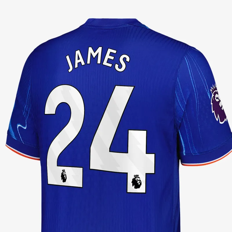 Nike Reece James Chelsea 2024/25 Match Home Men's Nike Dri-FIT Adv Soccer Jersey-2