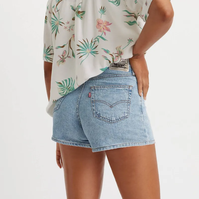 Levi's Denim Shorts Women's Blue-4