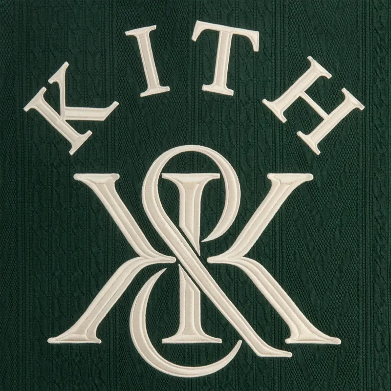 KITH Cable Fleece Quarter Zip-3