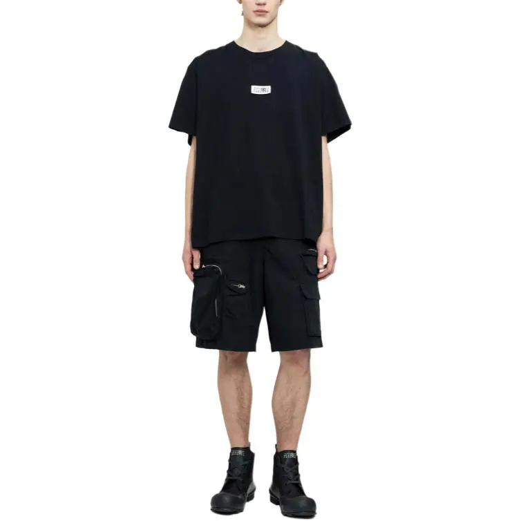 MM6 Maison Margiela Gabardine Shorts-4