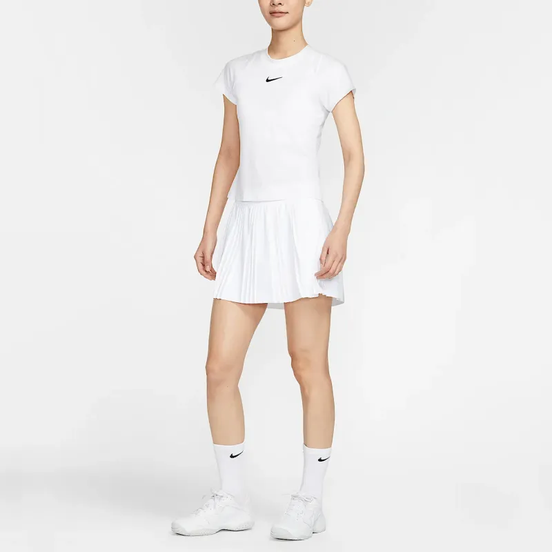Nike Court SlamDri-Fit Casual Short Skirts Women's White-2