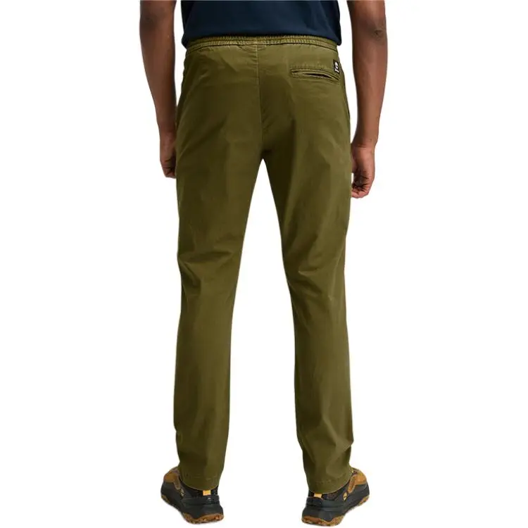 Timberland Casual Pants Men's Dark Olive Green-3
