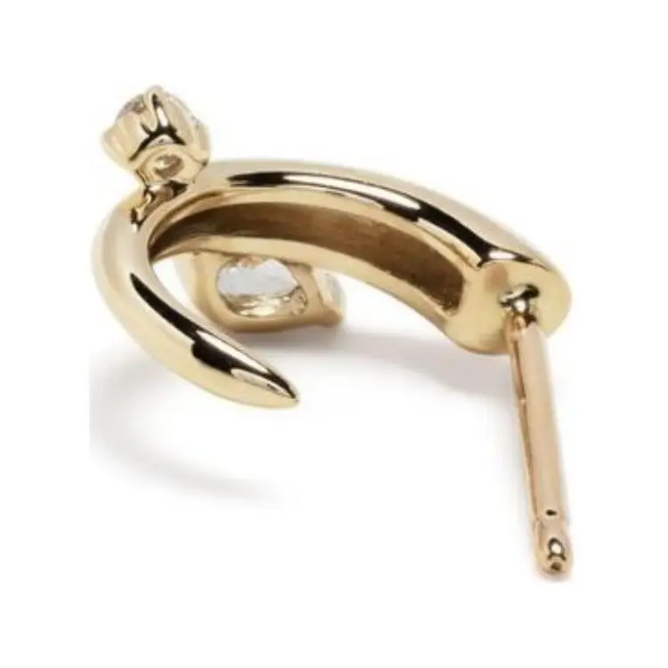 Adina Reyter 14kt Yellow Gold Premier Amigos Hoop Earrings-2