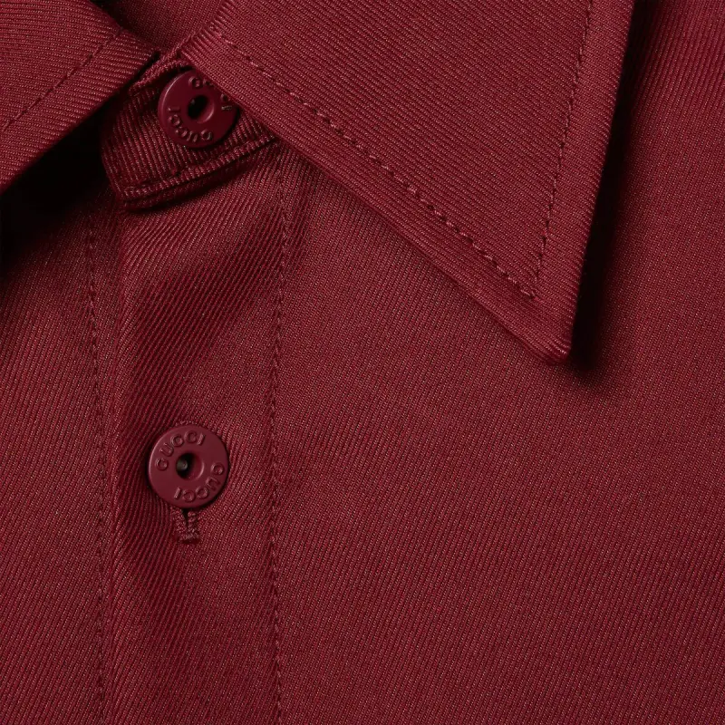 GUCCI Shirts Unisex Red-5