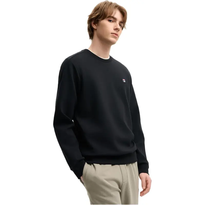 FILA Sweatshirts Men Jet Black-3